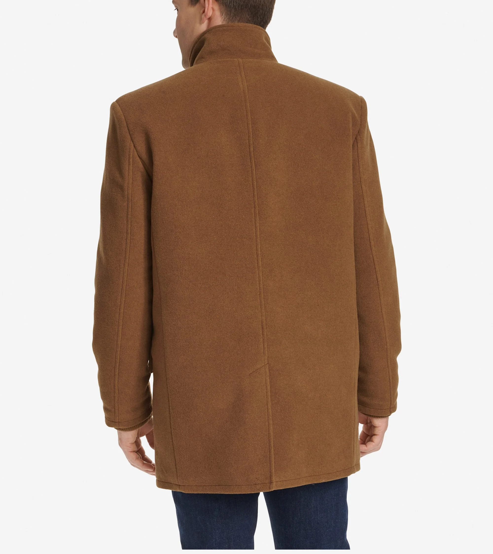 Men's Stand Collar Car Coat - Image 2