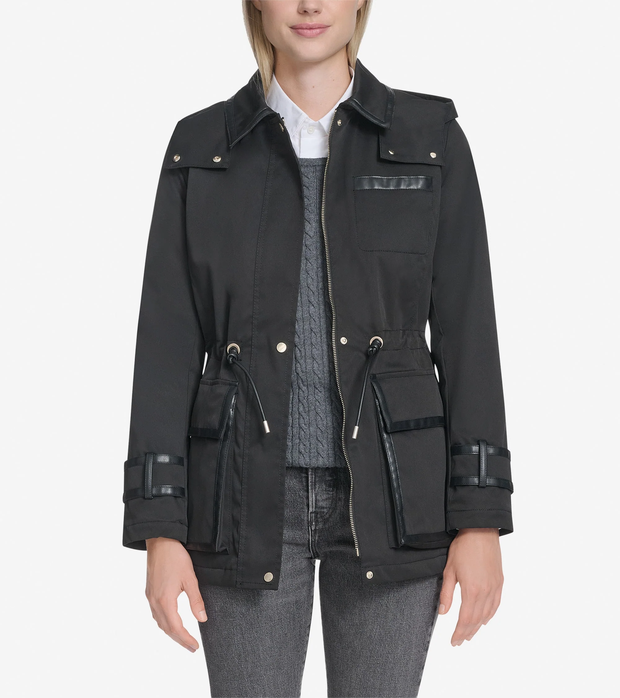 Women's Insulated Twill Rain Parka