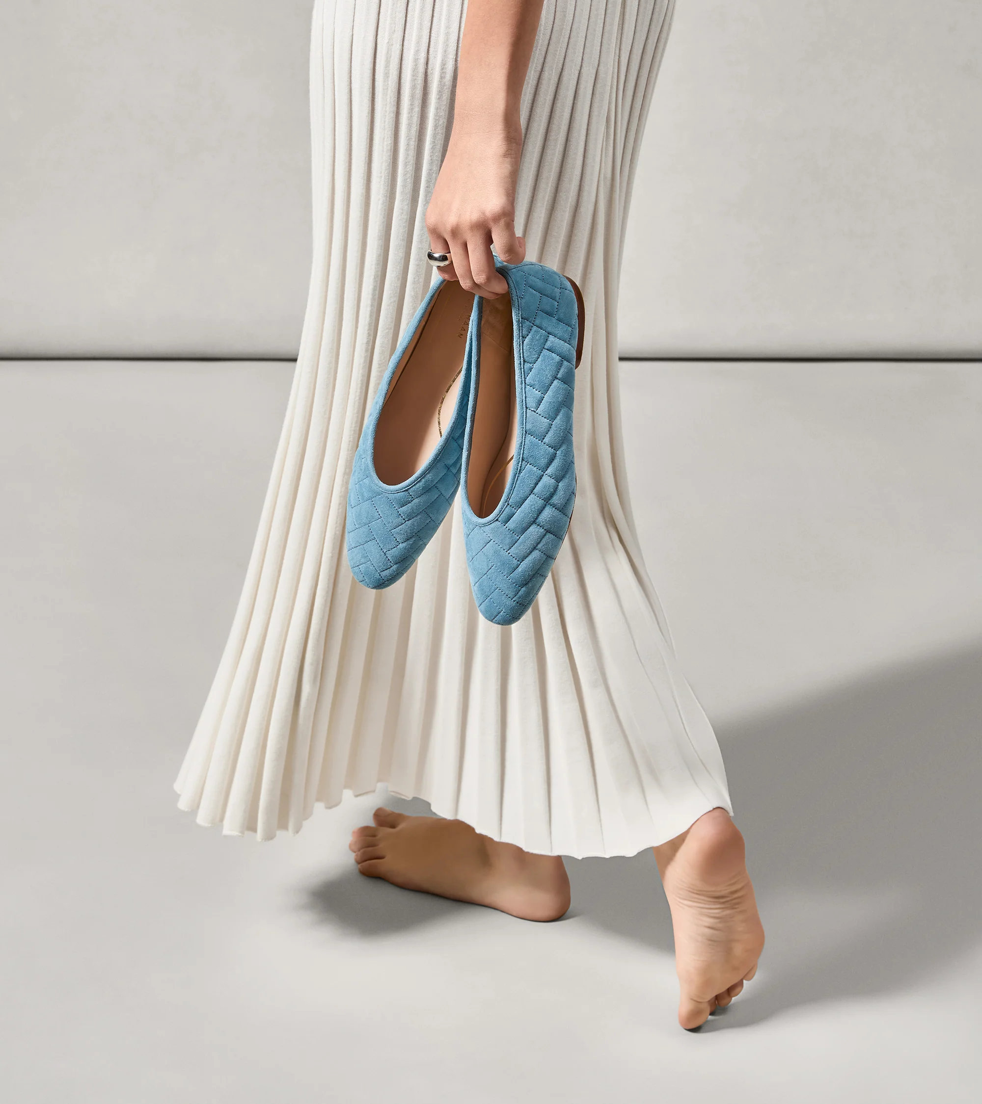 Women's Jasleen Quilted Ballet Flats - Image 2